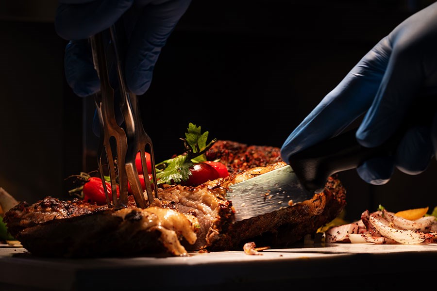 Кейсар Премьер  Иерусалим -  столоваяна крыше